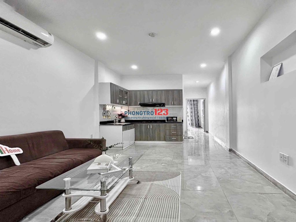 CĂN HỘ 1 PHÒNG NGỦ TÁCH BẾP BAN CÔNG 45m2 - MÁY GIẶT RIÊNG - KHU ETOWN CỘNG HOÀ TÂN BÌNH