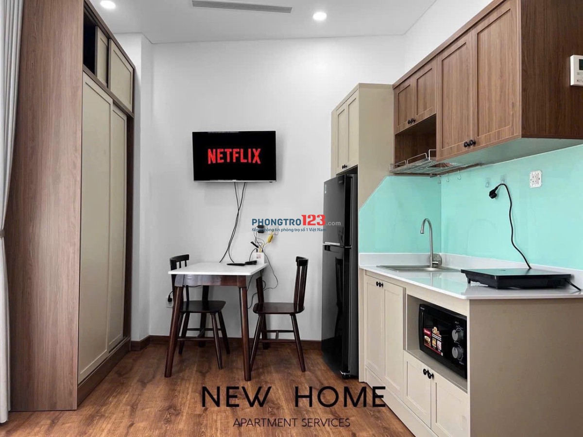 CĂN HỘ STUDIO FULL NỘI THẤT, BAN CÔNG THOÁNG MÁT – MIỄN PHÍ DỊCH VỤ - TÂN BÌNH