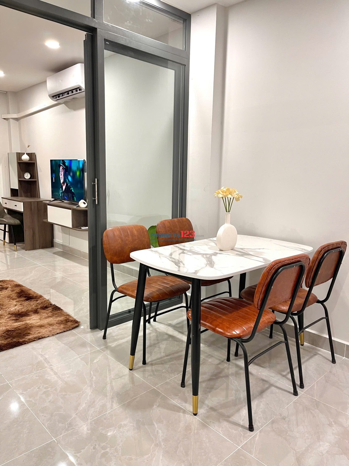 CHO THUÊ CĂN HỘ 1 PHÒNG NGỦ FULL NỘI THẤT-GẦN SÂN BAY TÂN SƠN NHẤT-TÂN BÌNH