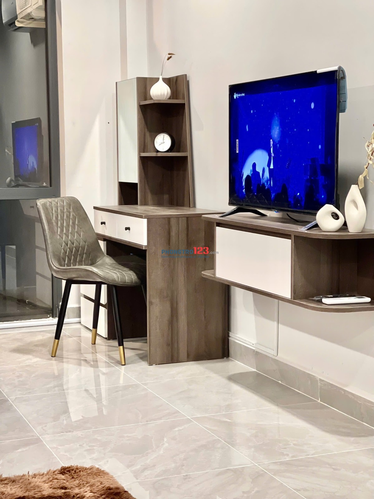 CHO THUÊ CĂN HỘ 1 PHÒNG NGỦ FULL NỘI THẤT-GẦN SÂN BAY TÂN SƠN NHẤT-TÂN BÌNH