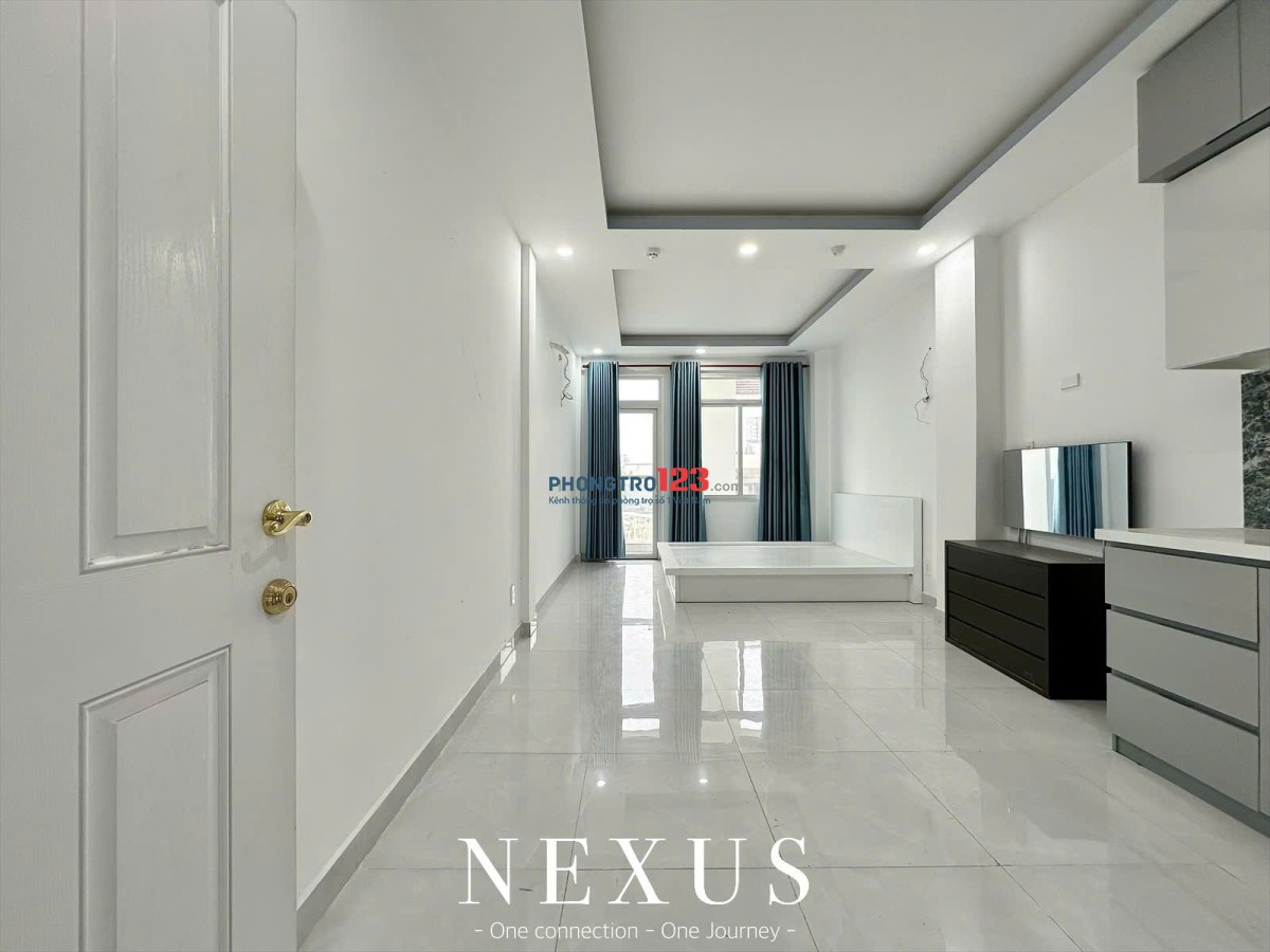 Cho Thuê Căn Hộ Dịch Vụ Mới 100% Trung Tâm Bình Thạnh Ban Công Cửa Sổ Full Nội Thất