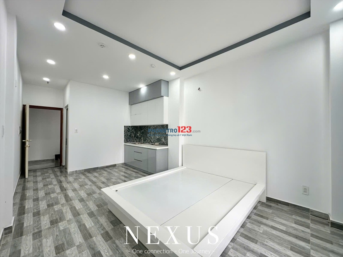 Cho Thuê Căn Hộ Dịch Vụ Mới 100% Trung Tâm Bình Thạnh Ban Công Cửa Sổ Full Nội Thất