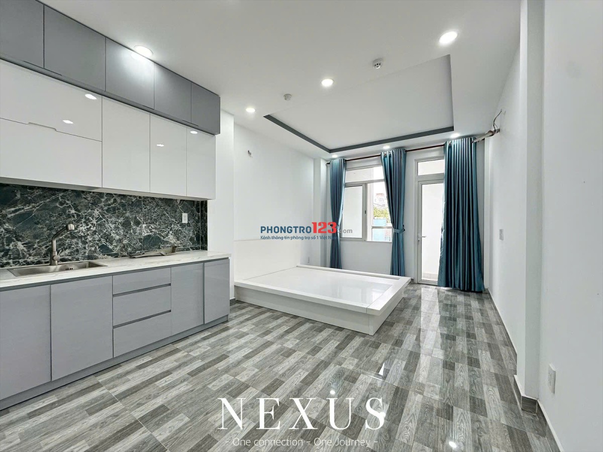 Cho Thuê Căn Hộ Cao Cấp Có Ban Công Full Nội Thất Emart Phan Văn Trị Mới 100%