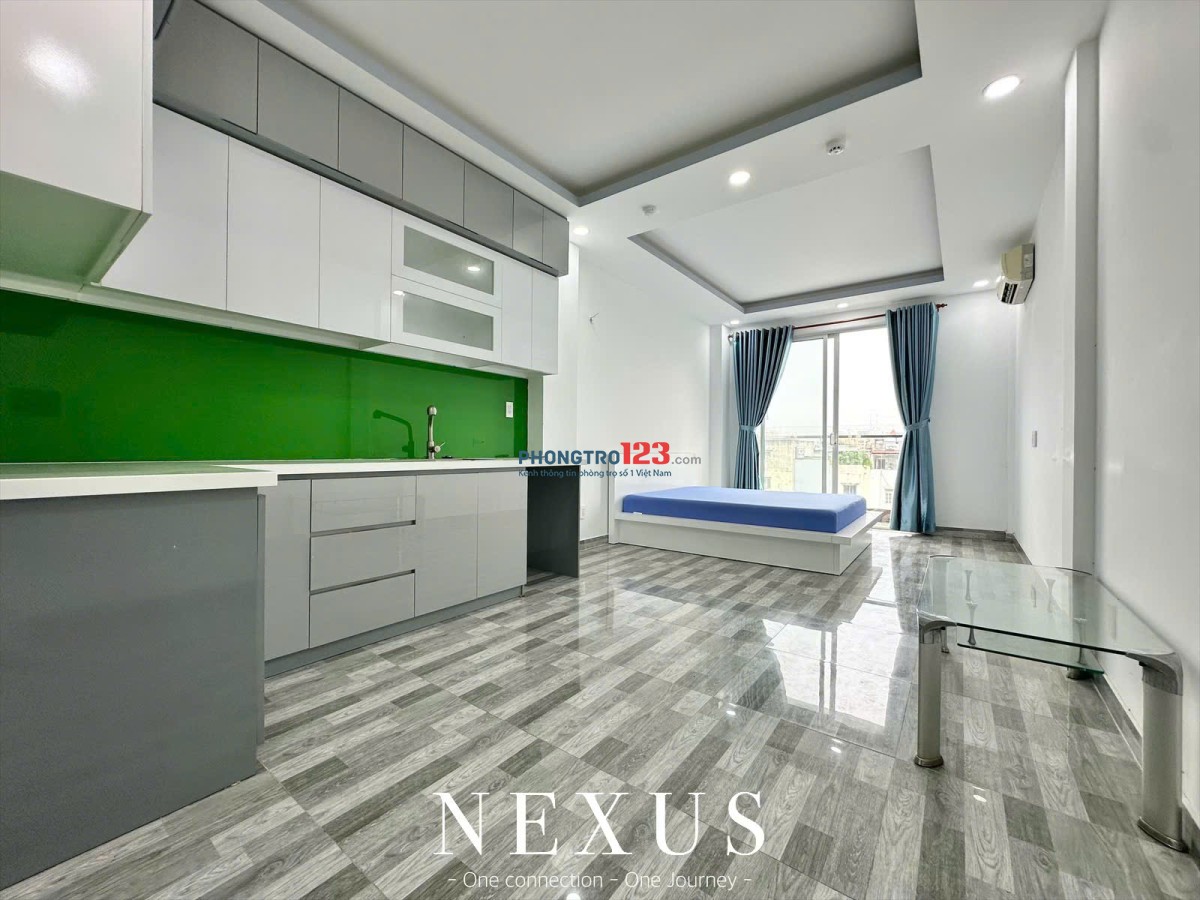 Cho Thuê Căn Hộ Cao Cấp Có Ban Công Full Nội Thất Emart Phan Văn Trị Mới 100%