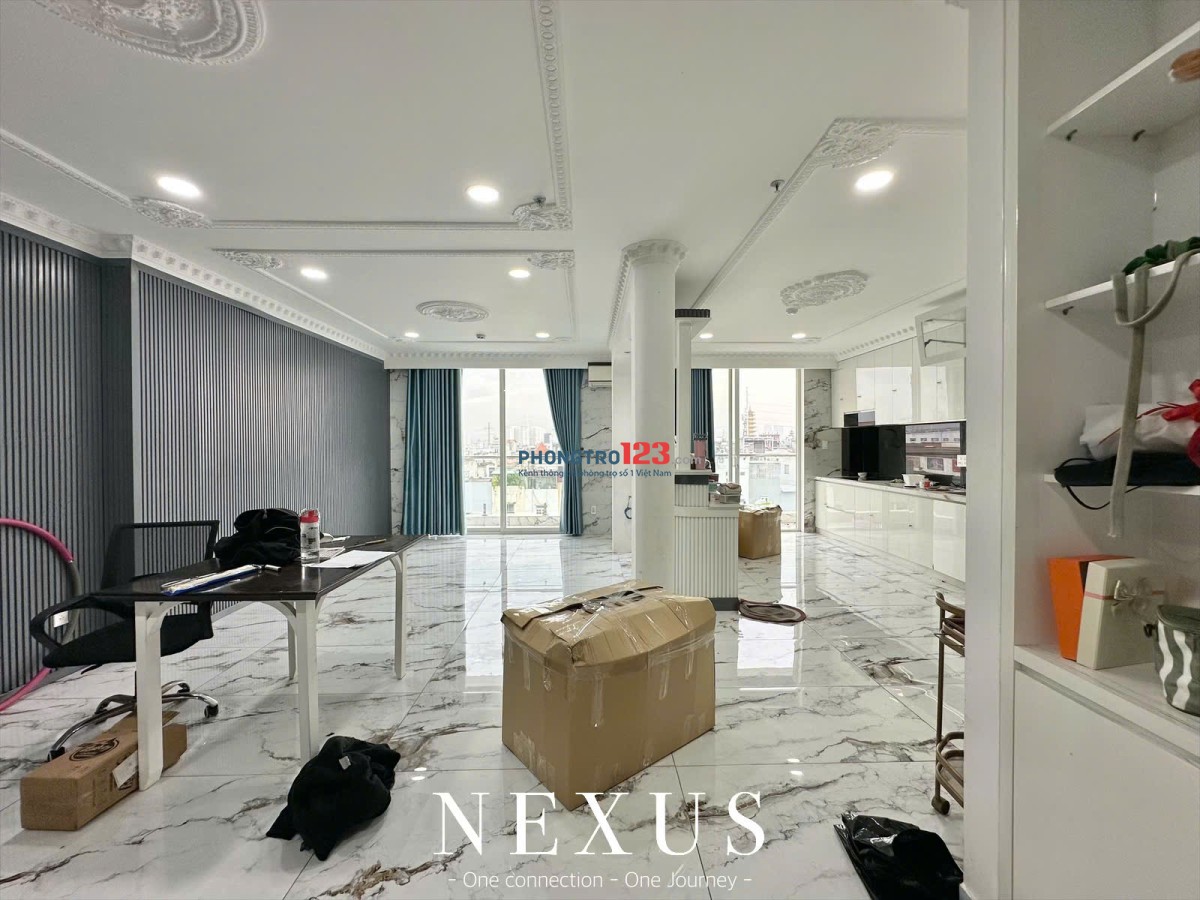 Cho Thuê Căn Hộ Cao Cấp Có Ban Công Full Nội Thất Emart Phan Văn Trị Mới 100%