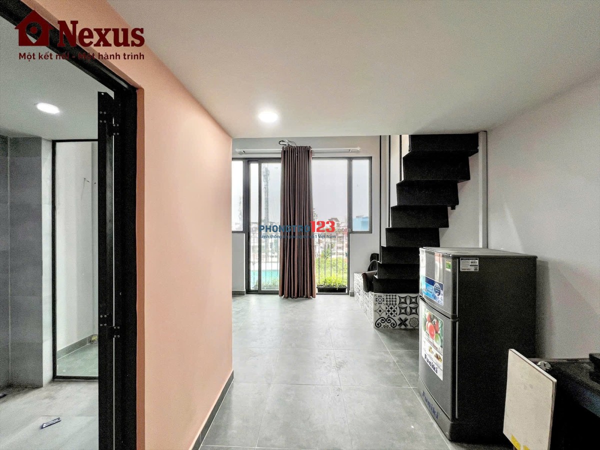 Cho Thuê Duplex Có Gác Mới, Đầy Đủ Nội Thất Ban Công Cửa Sổ Hồ Bơi Phan Văn Hớn Q12