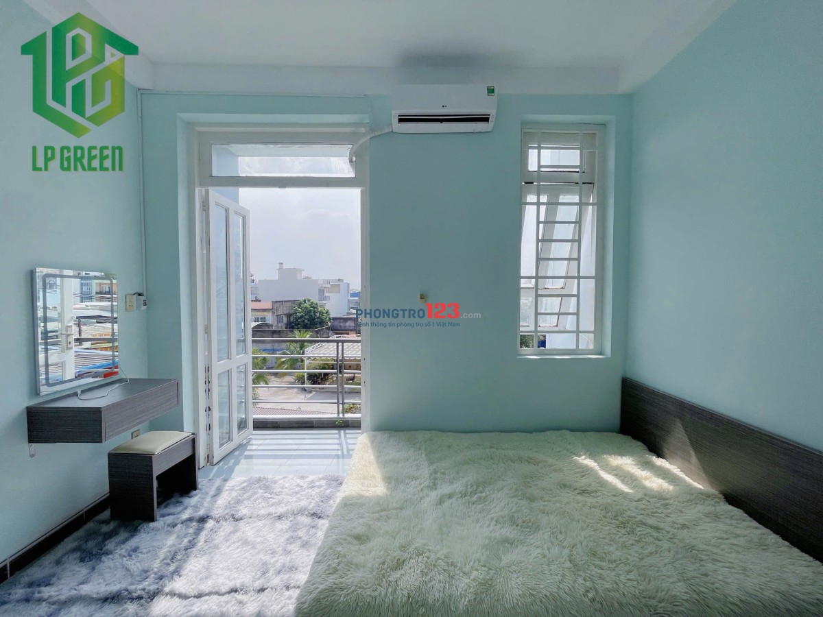  Cho Thuê Căn Hộ Dịch Vụ Full Nội Thất, Có Ban Công, Gần Ga T3 - Sân Bay Tân Sơn Nhất 