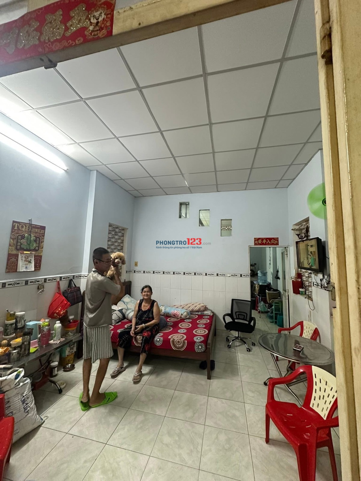 Cho thuê nhà nguyên căn hẻm 1/ Lê Liễu 4x13 1 lầu