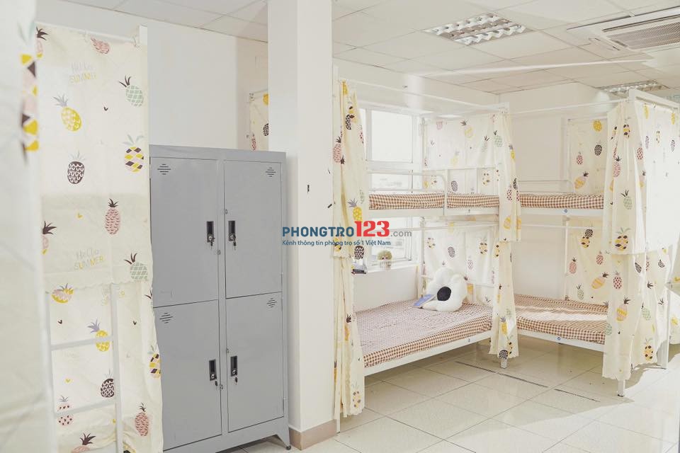 CHO THUÊ KÝ TÚC XÁ VÕ OANH, P25 GẦN ĐH GIAO THÔNG VẬN TẢI CHỈ 1TR4/THÁNG TRỌN GÓI