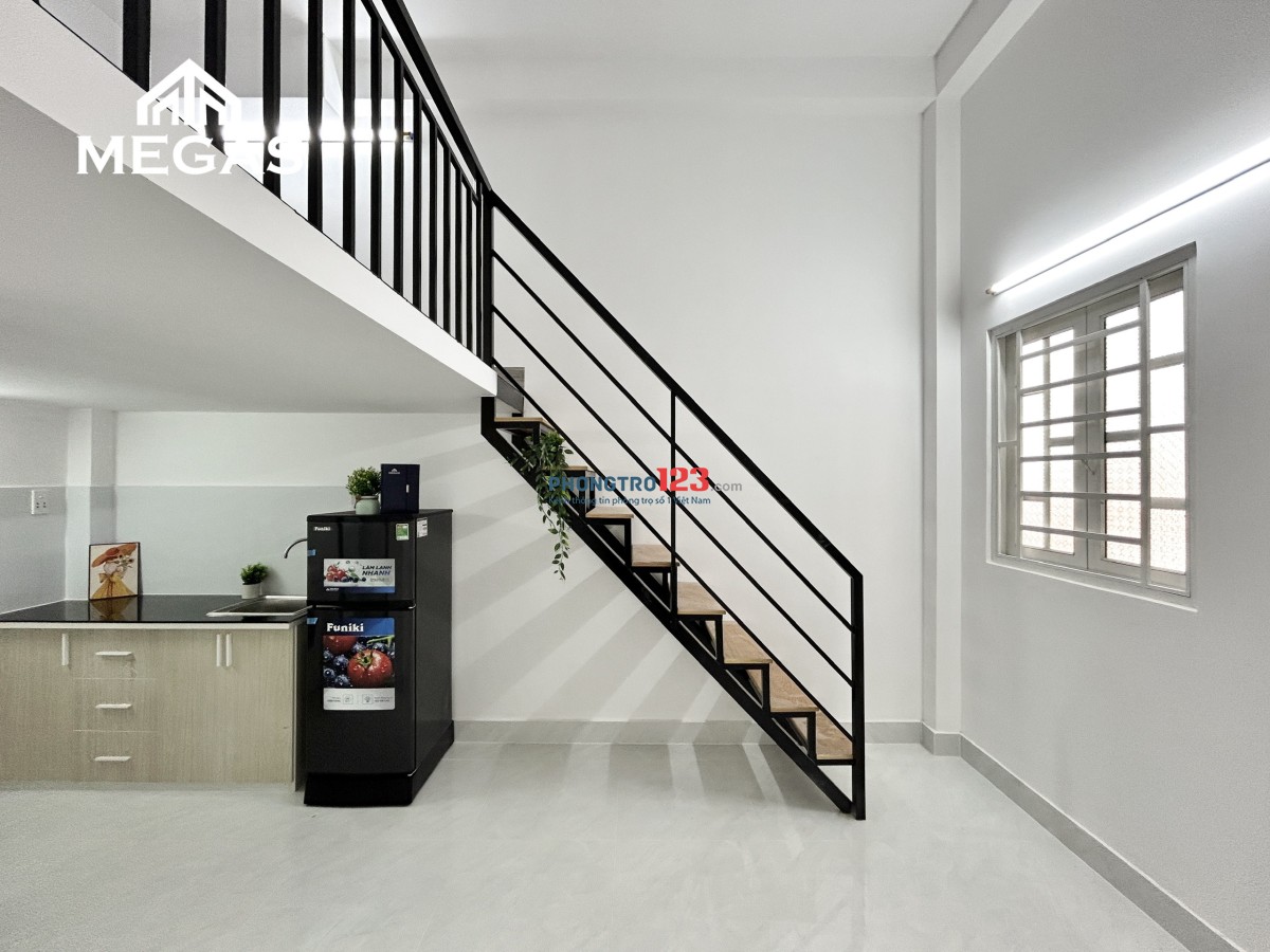 CHO THUÊ CĂN HỘ DUPLEX ( DẠNG GÁC) - FULL NT -CAO 1m7 - NGAY NGUYỄN DUY TRINH - GẦN LAKE VIEW CITY