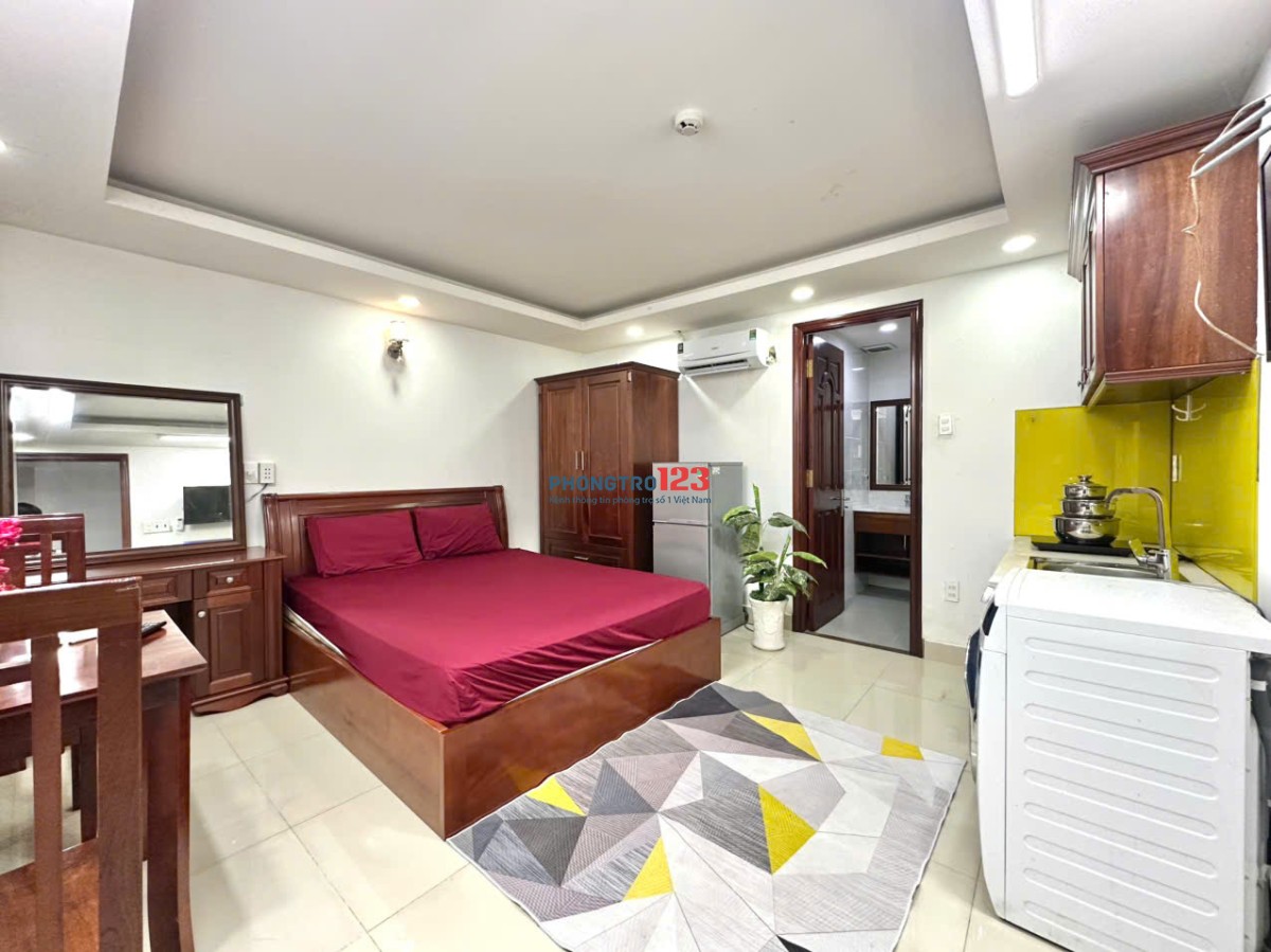 Căn Hộ Mới Xây Máy Giặt Riêng Cạnh Bờ Kè Hoàng Sa, giá 5tr5