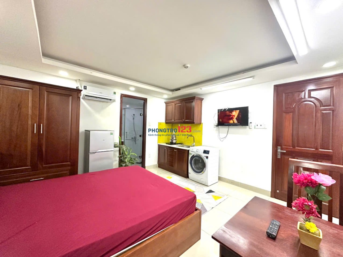 Căn Hộ Mới Xây Máy Giặt Riêng Cạnh Bờ Kè Hoàng Sa, giá 5tr5