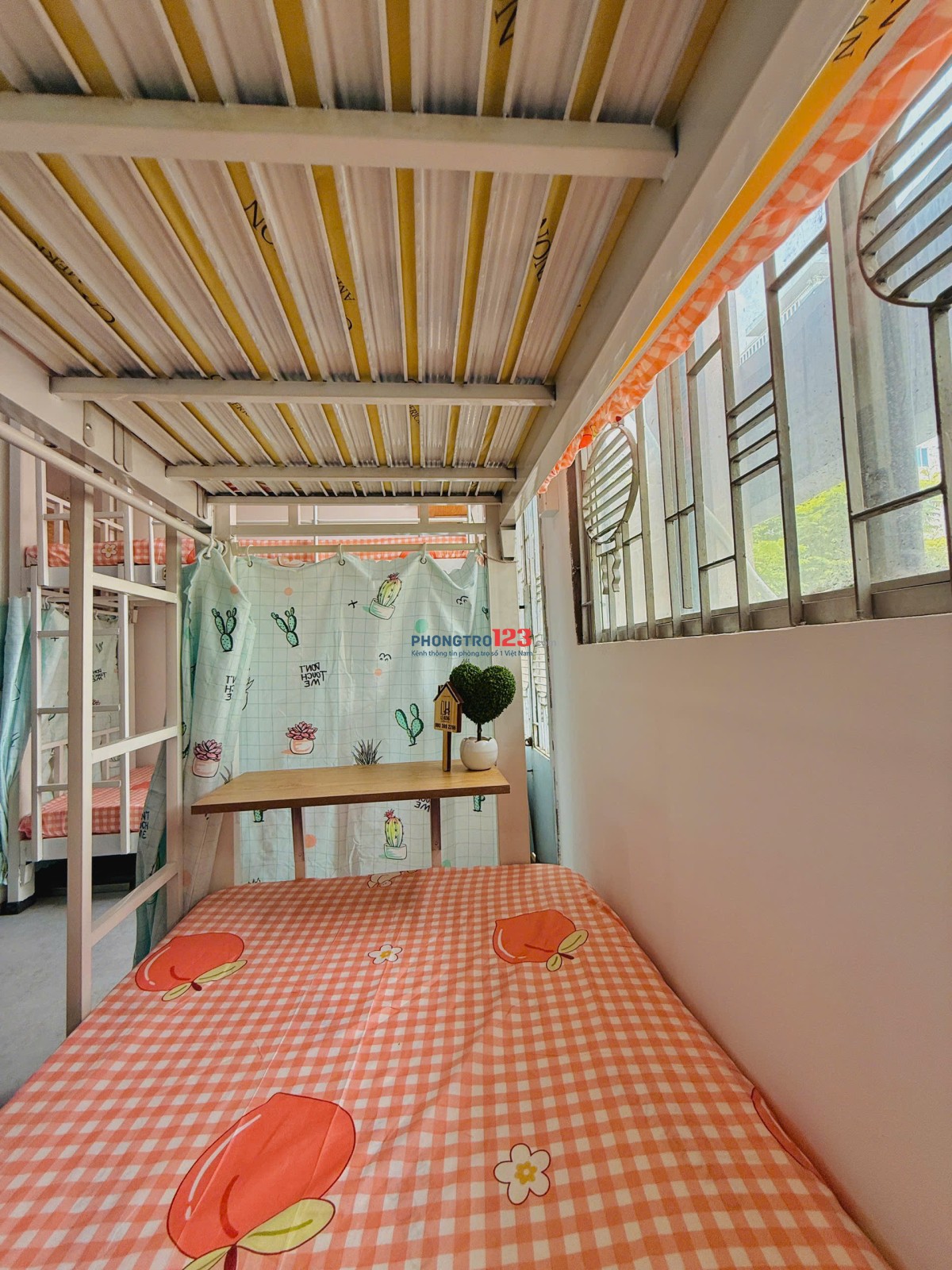 CHO THUÊ KÝ TÚC XÁ VÕ OANH, P25 GẦN ĐH GIAO THÔNG VẬN TẢI CHỈ 1TR4/THÁNG TRỌN GÓI