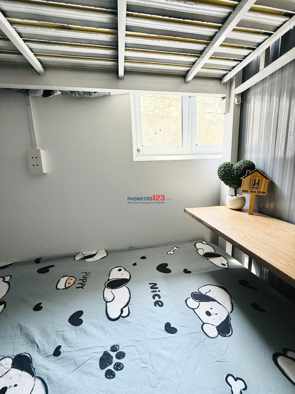 CHO THUÊ KÝ TÚC XÁ VÕ OANH, P25 GẦN ĐH GIAO THÔNG VẬN TẢI CHỈ 1TR4/THÁNG TRỌN GÓI