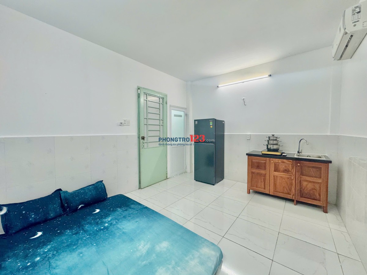 CHO THUÊ PHÒNG 25M2 ĐẦY ĐỦ TIỆN NGHỊ TRÊN ĐƯỜNG HOÀNG SA, QUẬN 3