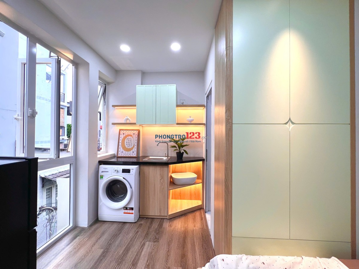 CĂN PHÒNG ĐẸP FULL NỘI THẤT – CỬA SỔ THOÁNG – TRUNG TÂM PHÚ NHUẬN