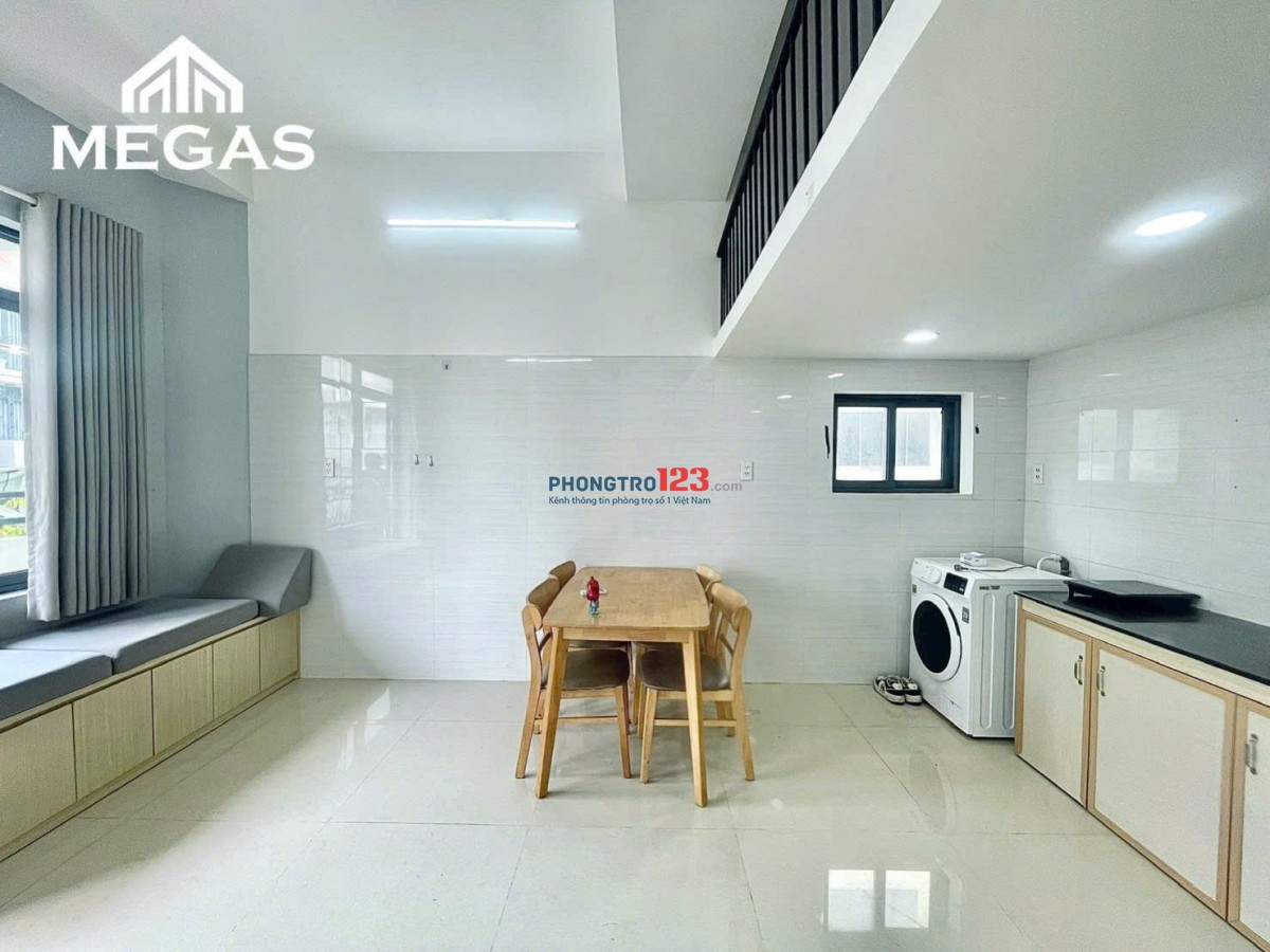 Cho Thuê Căn Hộ Có Gác - Duplex 34m2 Siêu Rộng - Ban Công Thoáng Mát Gần Sân Bay