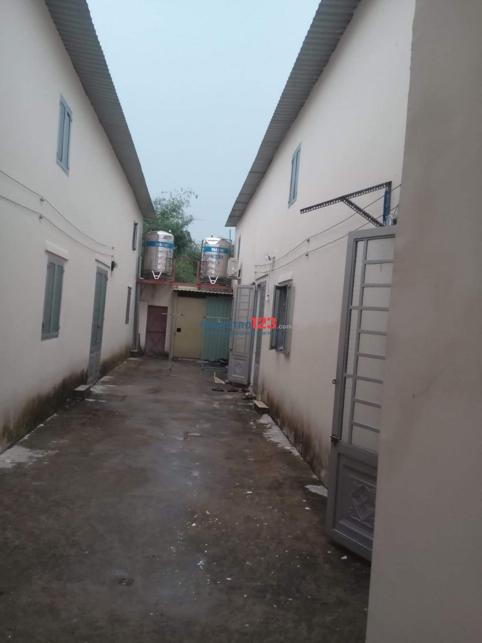 cho thuê phòng trọ DT 25m2 + gác 12m2