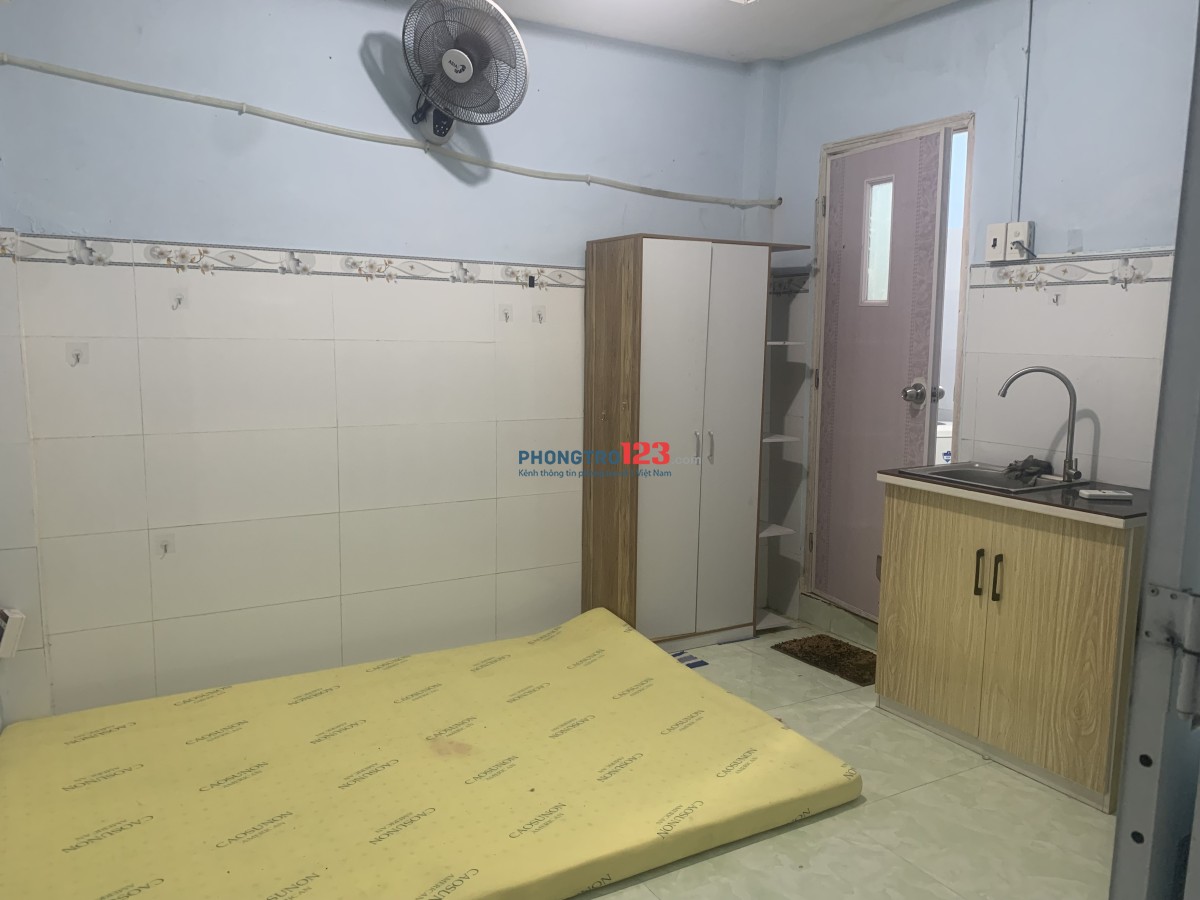 Cho thuê trọ hẻm sạch sẽ full nội thất 3 tr8/ tháng