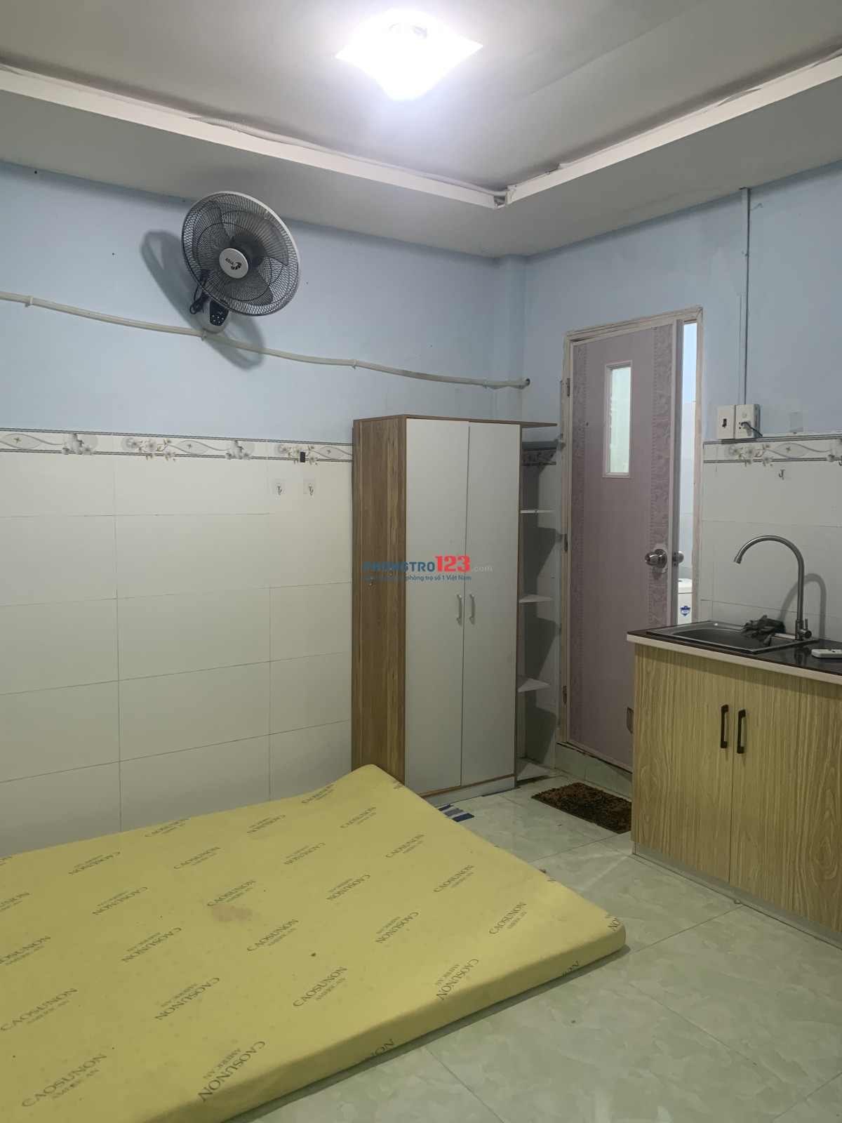 Cho thuê trọ hẻm sạch sẽ full nội thất 3 tr8/ tháng