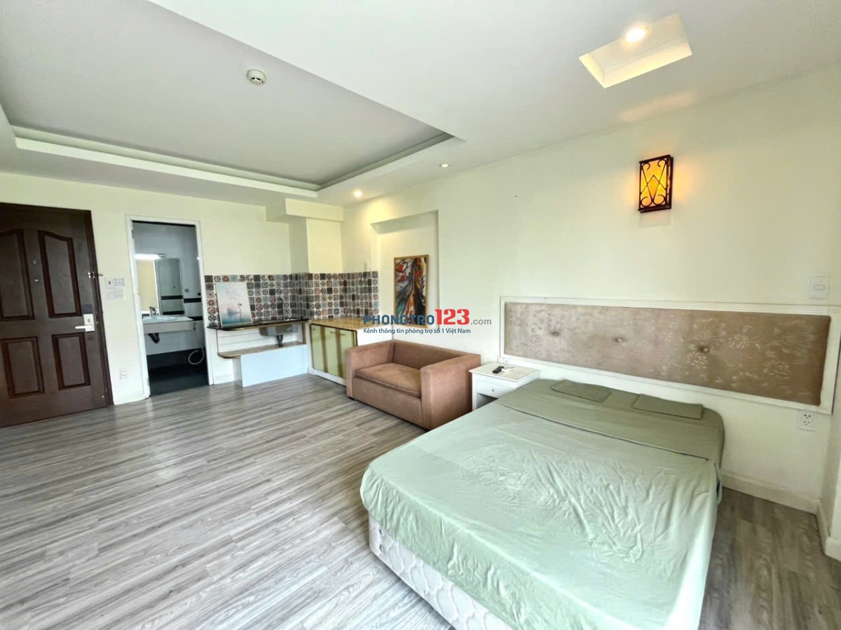 CĂN HỘ DỊCH VỤ/STUDIO FULL NỘI THẤT QUẬN 7 BAN CÔNG SIÊU ĐẸP NGAY TRONG PHÚ MỸ HƯNG,GẦN TDTU,RMIT