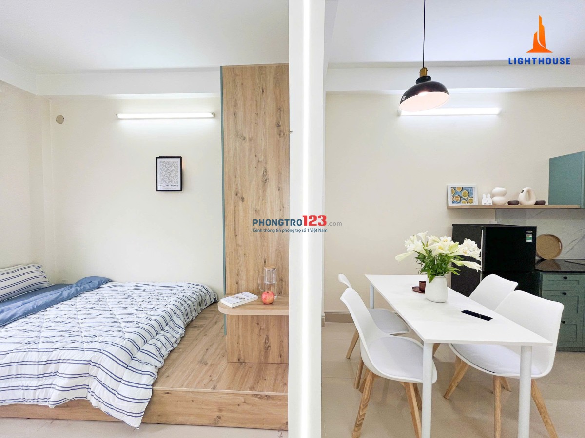 CĂN HỘ 1 PHÒNG NGỦ CÓ BANCOL Ở NGUYỄN THÁI SƠN