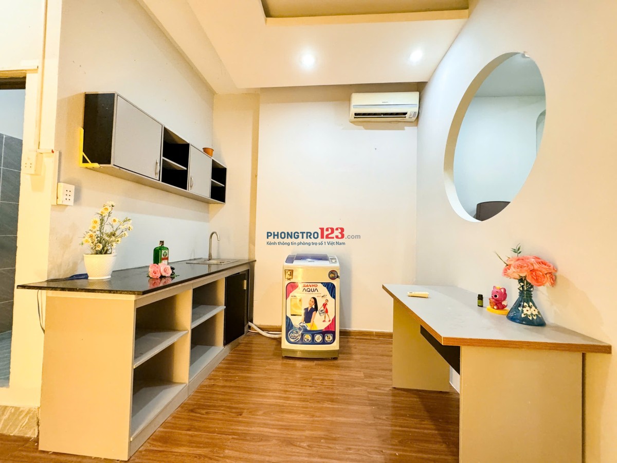 KHAI TRƯƠNG CĂN HỘ 1PN FULL NỘI THẤT CỬA SỔ BAN CÔNG THOÁNG SÁNG Ở HOÀNG HOA THÁM - QUẬN BÌNH THẠNH