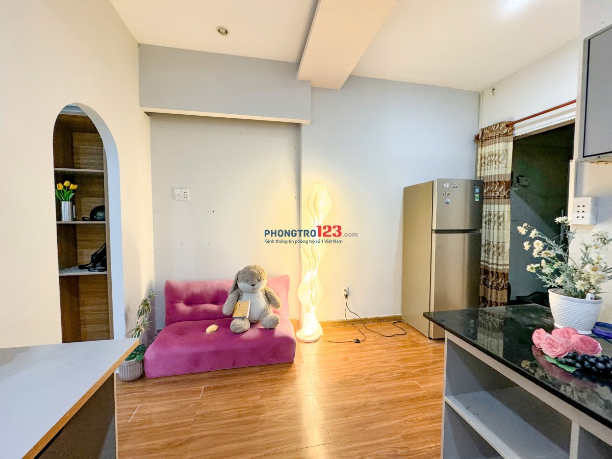KHAI TRƯƠNG CĂN HỘ 1PN FULL NỘI THẤT CỬA SỔ BAN CÔNG THOÁNG SÁNG Ở HOÀNG HOA THÁM - QUẬN BÌNH THẠNH