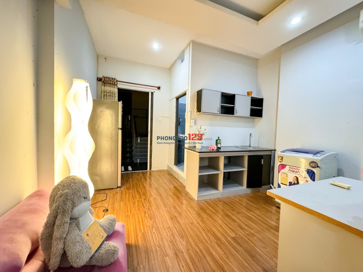 KHAI TRƯƠNG CĂN HỘ 1PN FULL NỘI THẤT CỬA SỔ BAN CÔNG THOÁNG SÁNG Ở HOÀNG HOA THÁM - QUẬN BÌNH THẠNH