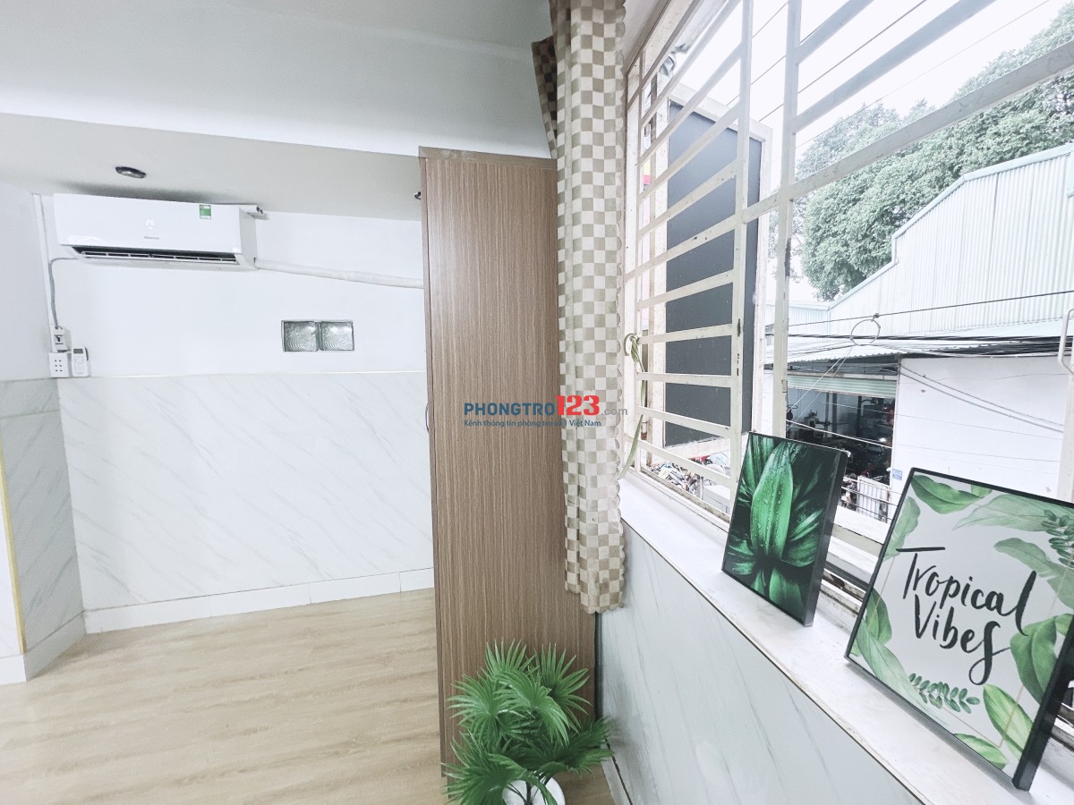 PHÒNG CÓ CỬA SỔ FULL NỘI THẤT – WC RIÊNG NGAY BỆNH VIỆN QUẬN BÌNH TÂN