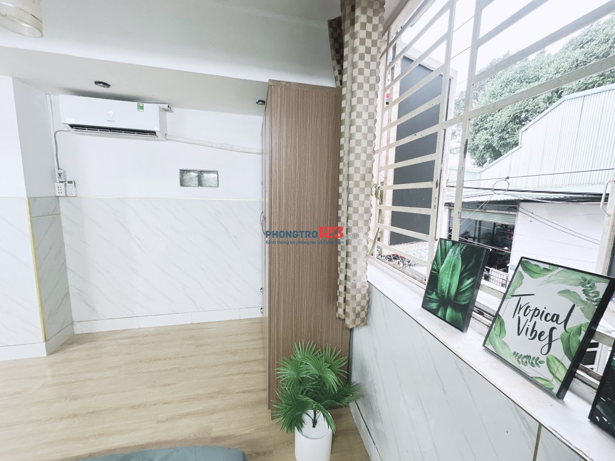 PHÒNG CÓ CỬA SỔ FULL NỘI THẤT – WC RIÊNG NGAY BỆNH VIỆN QUẬN BÌNH TÂN