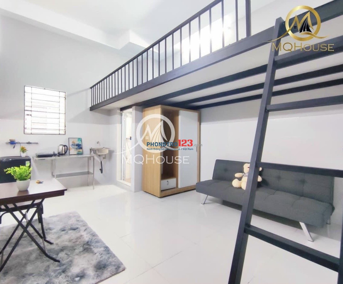 PHÒNG TRỌ MỚI XÂY LÊ VĂN SỸ, GÁC CAO 2M, GẦN NHÀ THỜ BA CHUÔNG, CHỢ PHẠM VĂN HAI