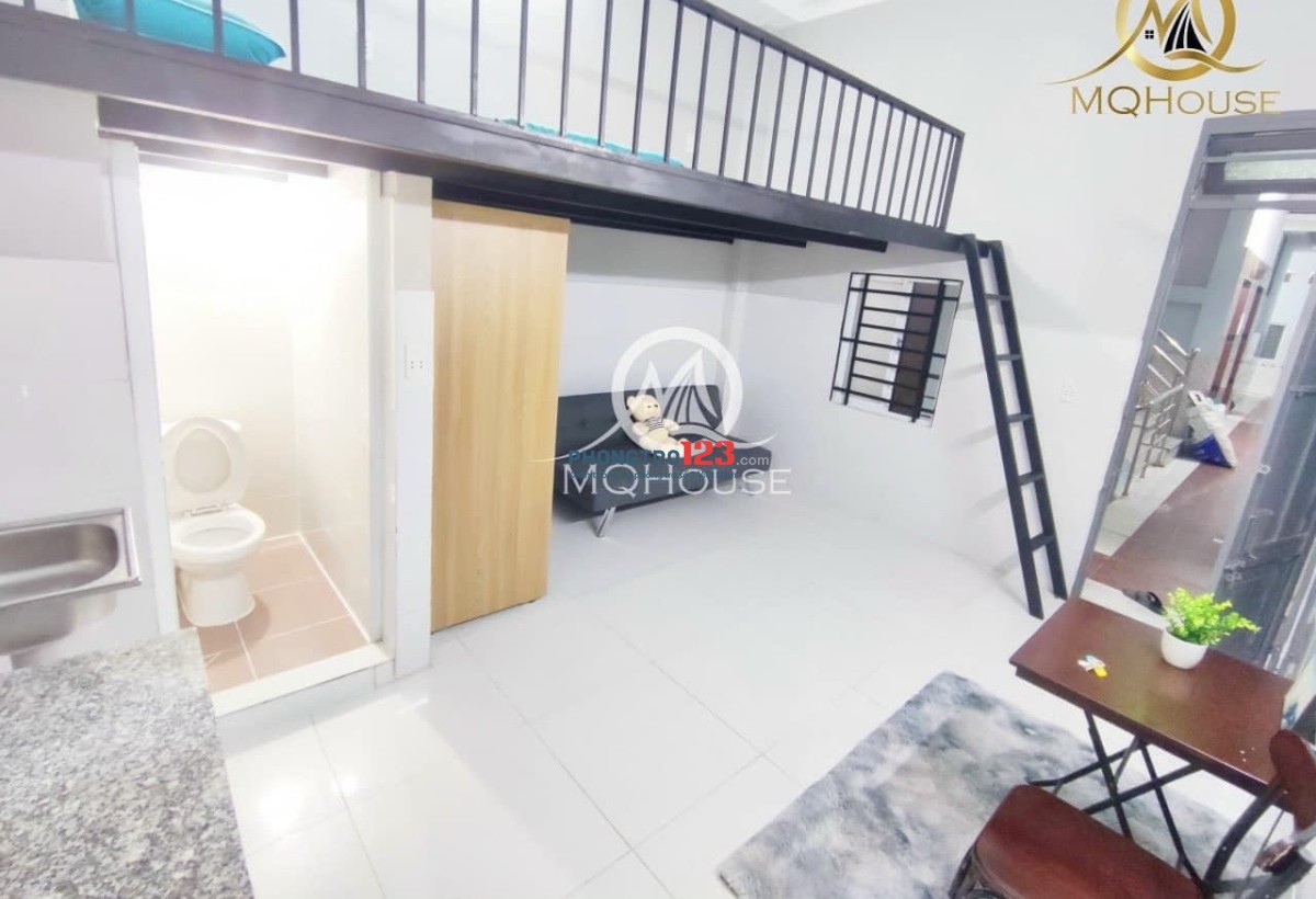 PHÒNG TRỌ MỚI XÂY LÊ VĂN SỸ, GÁC CAO 2M, GẦN NHÀ THỜ BA CHUÔNG, CHỢ PHẠM VĂN HAI