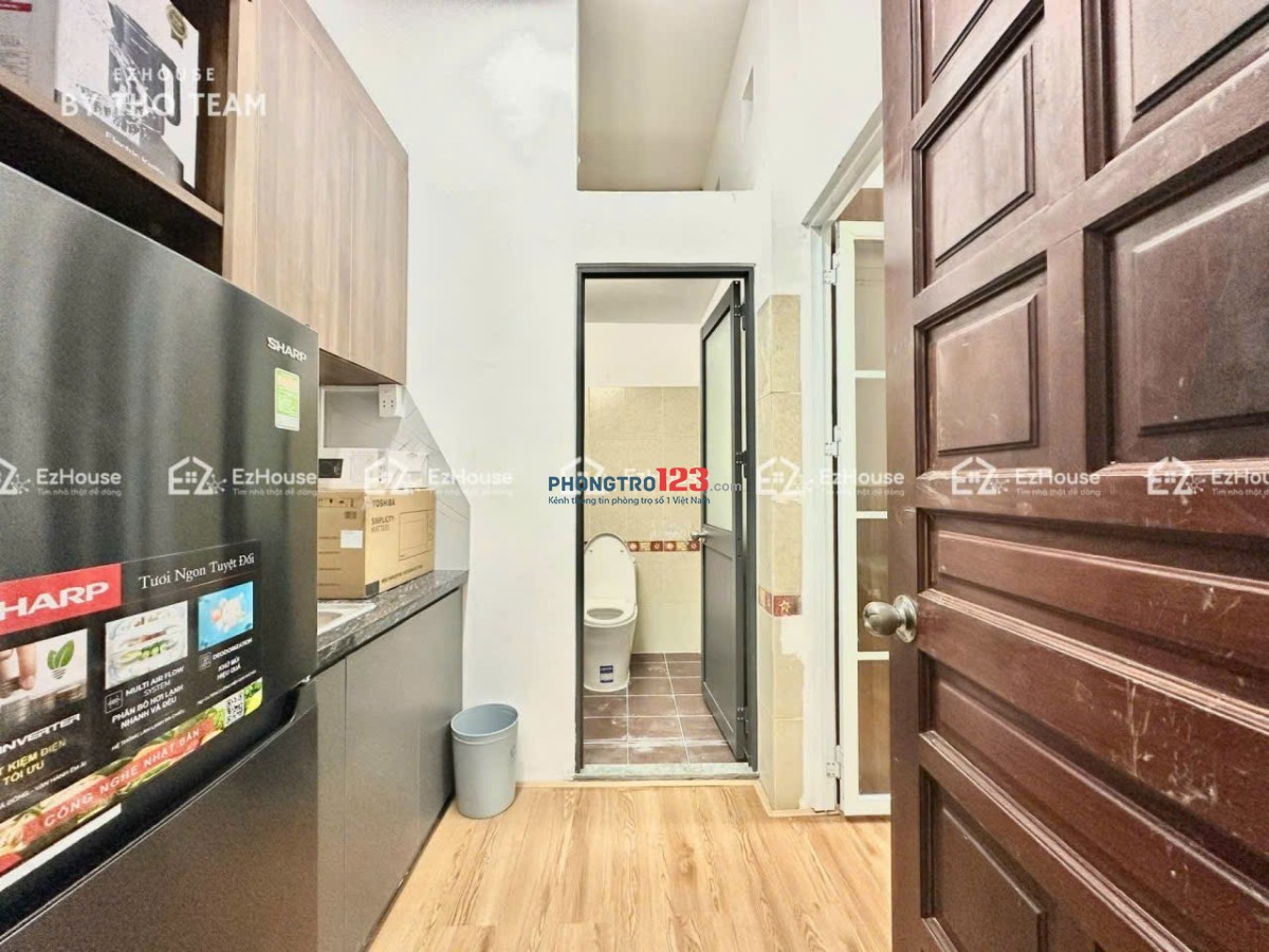 Căn hộ Studio ban công tách bếp – Full nội thất, rộng rãi thoáng mát, gần Sân bay Tân Sơn Nhất