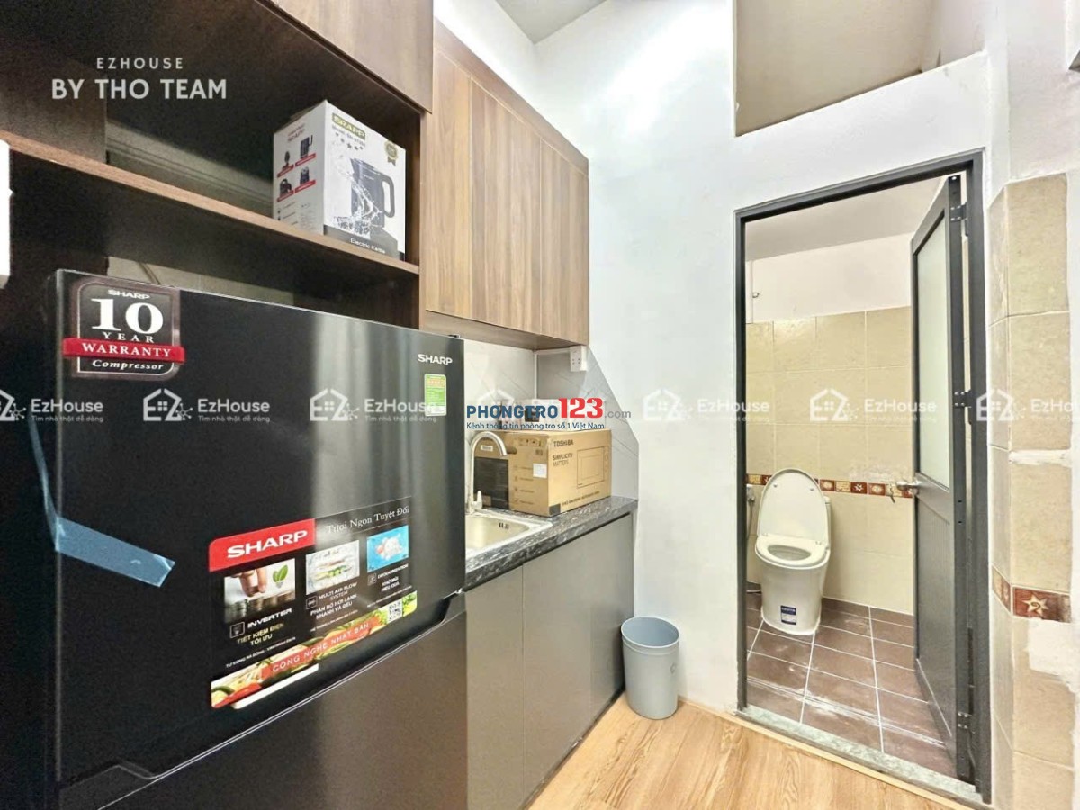 Căn hộ Studio ban công tách bếp – Full nội thất, rộng rãi thoáng mát, gần Sân bay Tân Sơn Nhất
