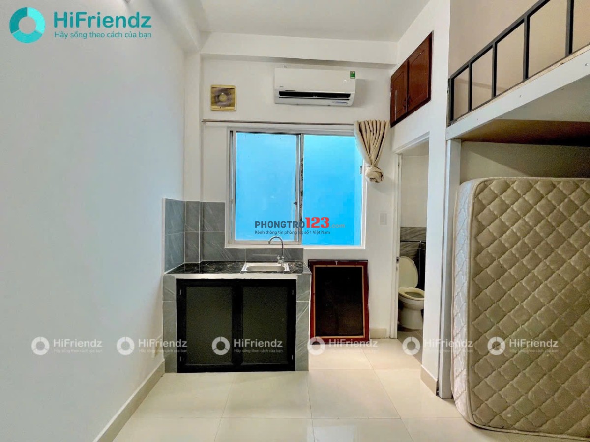 Cho Thuê Phòng Gác Rộng Full Nội Thất, Trung Tâm Quận Tân Bình