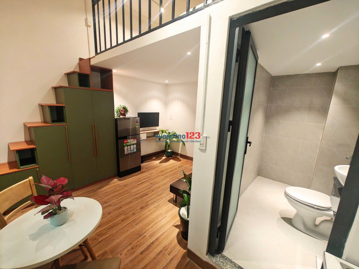 CHO THUÊ CĂN DUPLEX 35m2 FULL NỘI THẤT Ở ĐƯỜNG NGUYỄN XÍ Q. BÌNH THẠNH