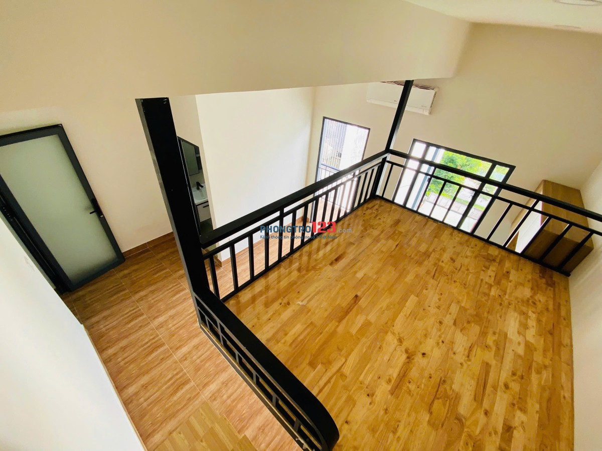 PHÒNG TRỌ MỚI XÂY GIÁ TỐT_NGAY CẦU HOÀNG HOA THÁM_FULL NỘI THẤT_BAN CÔNG RIÊNG