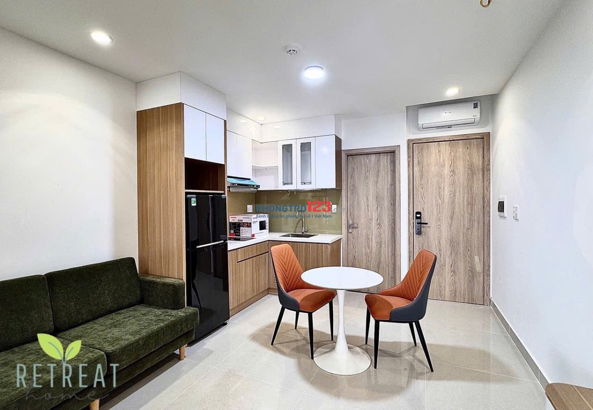 CĂN HỘ 1 PHÒNG NGỦ, CÓ BANCOL, RỘNG 40M2 NGAY KHU AN NINH, GIÁ RẺ