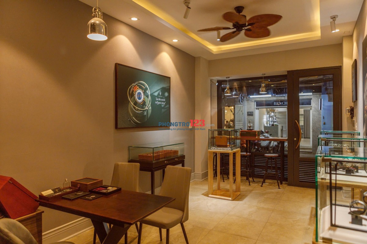 Cho thuê Mặt Bằng trung tâm Quận 1, đường Nguyễn Trãi, DT 38 x 12m (60m2) mới trống