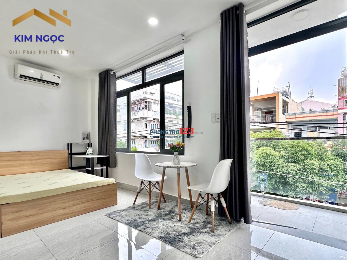 CHO THUÊ STUDIO FULL NT BAN CÔNG MỚI TẠI TÂN PHÚ