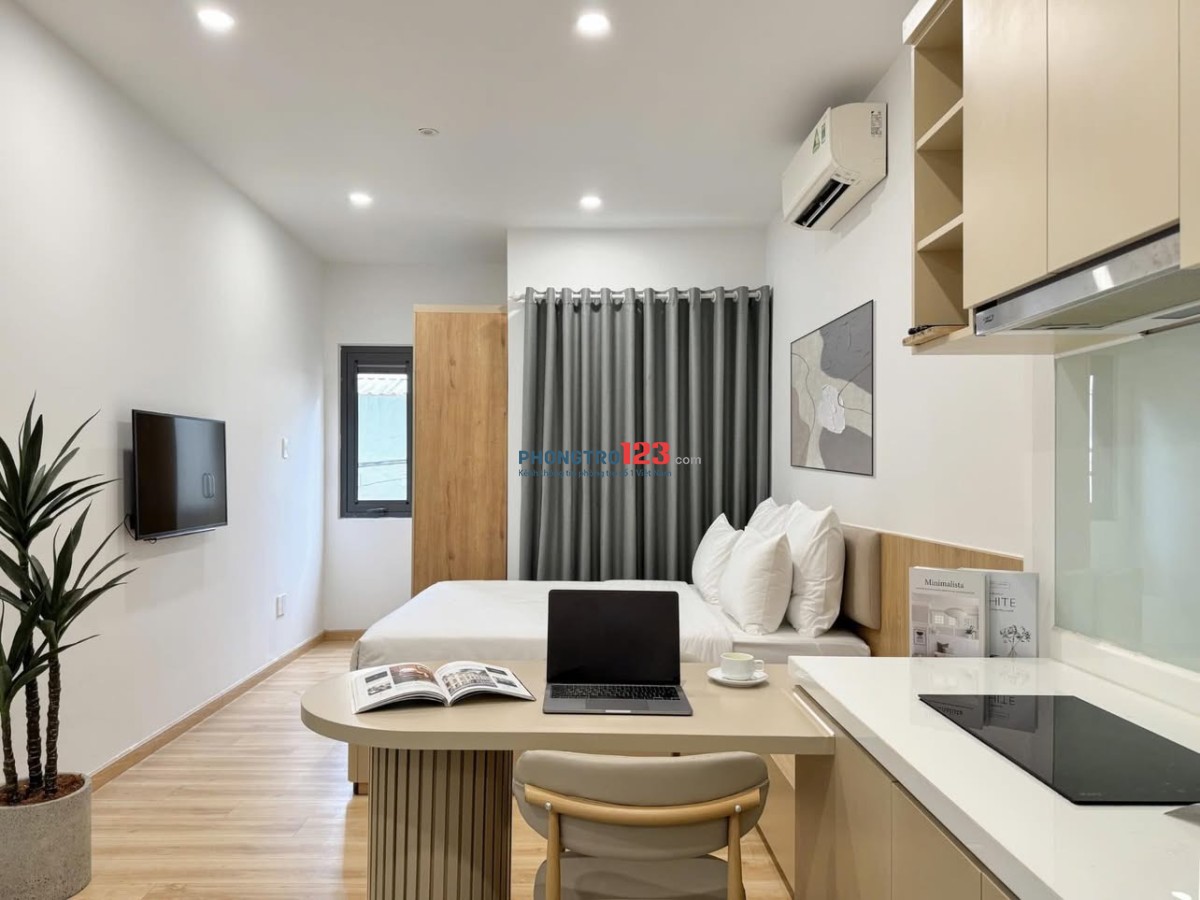  STUDIO FULL NỘI THẤT – QUẬN 7 NẰM NGAY ĐƯỜNG TRẦN XUÂN SOẠN GẦN Q4 THUẬN TIỆN QUA CRESANT MALL