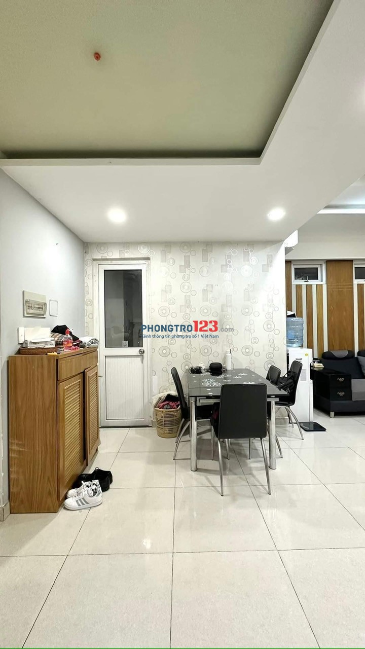 Cho thuê chung cư Topaz Trịnh ĐÌnh Thảo, Tân Phú: 73m2, 2pn, 2wc 10tr/th