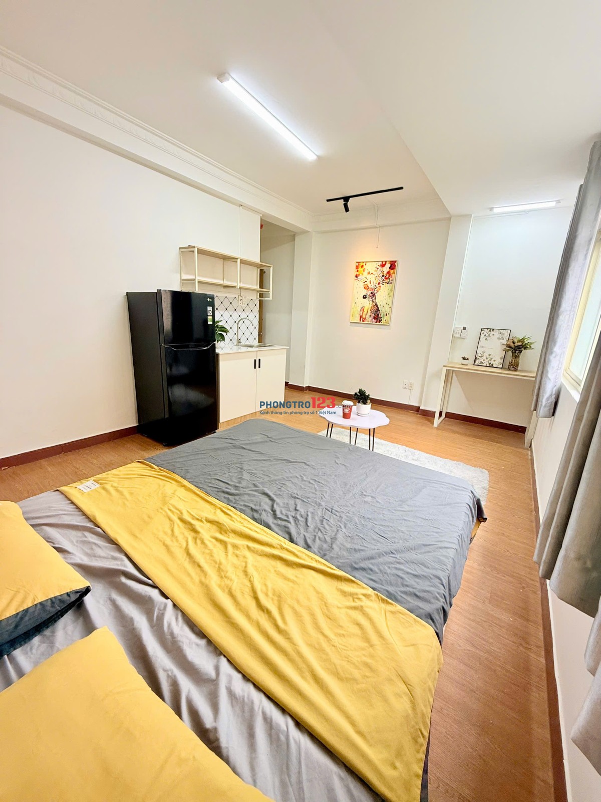  STUDIO CỬA SỔ TO – SIÊU THOÁNG 135/1 Nguyễn Hữu Cảnh, P.22, Bình Thạnh