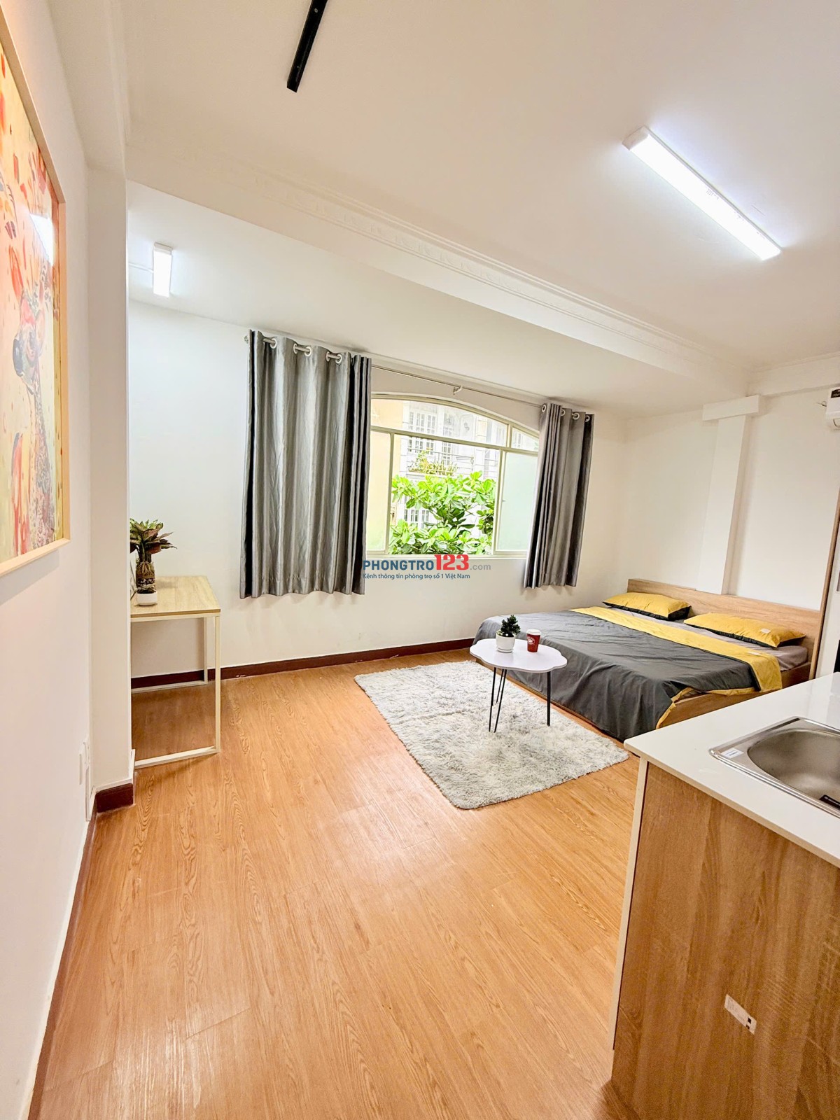  STUDIO CỬA SỔ TO – SIÊU THOÁNG 135/1 Nguyễn Hữu Cảnh, P.22, Bình Thạnh