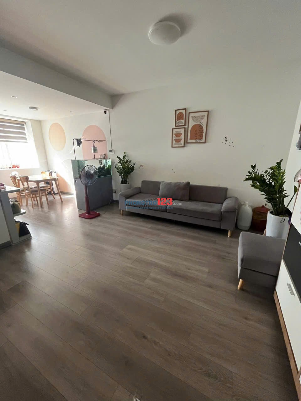 Chung cư Miếu Nổi, Vũ Huy Tấn, BT: 65m2, 2p ngủ, full nội thất, 11triệu