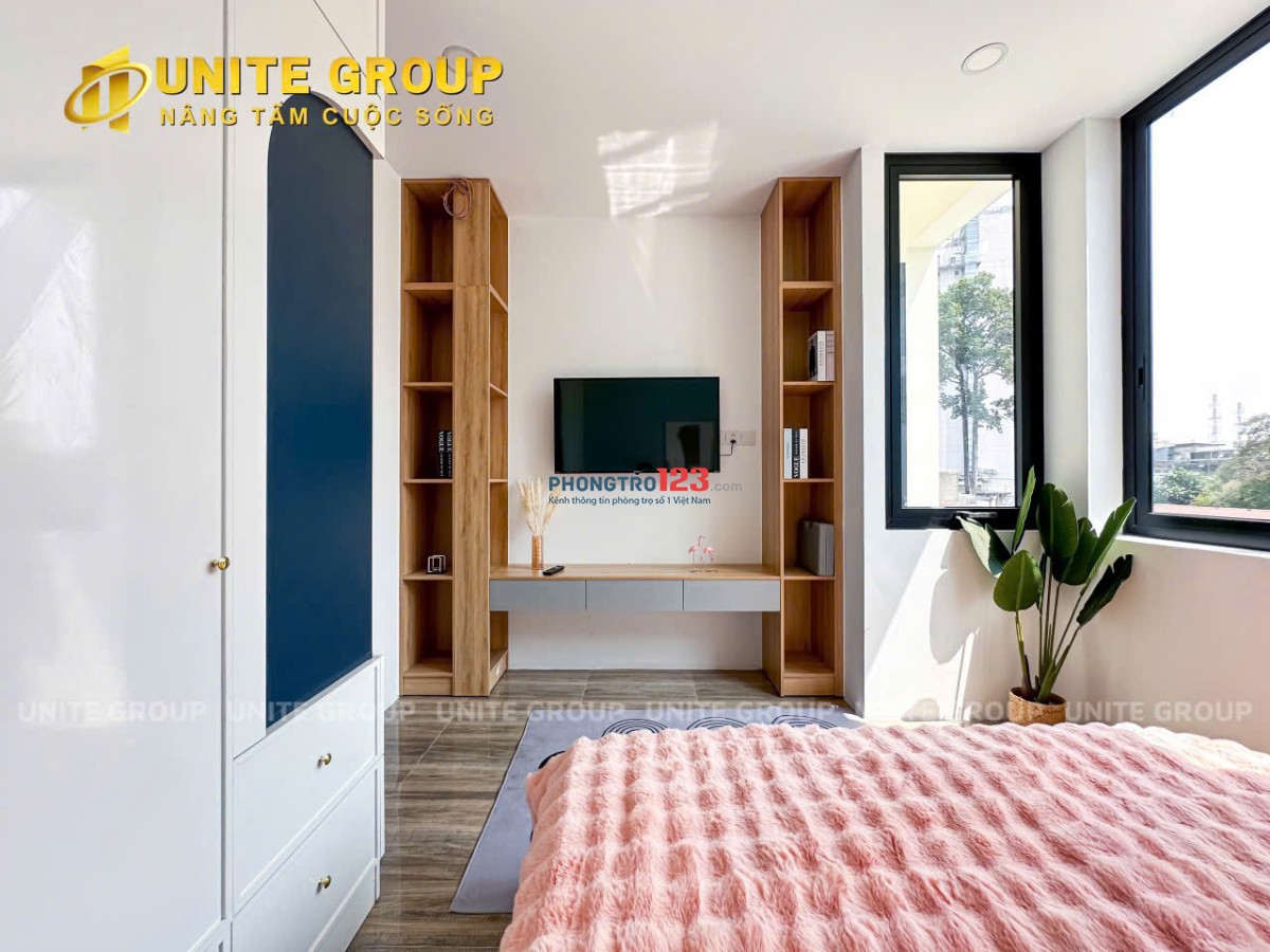 CĂN HỘ FULL NỘI THẤT 42m2 : GẦN SÂN BAY TÂN SƠN NHẤT - CÔNG VIÊN HOÀNG VĂN THỤ - QUẬN TÂN BÌNH