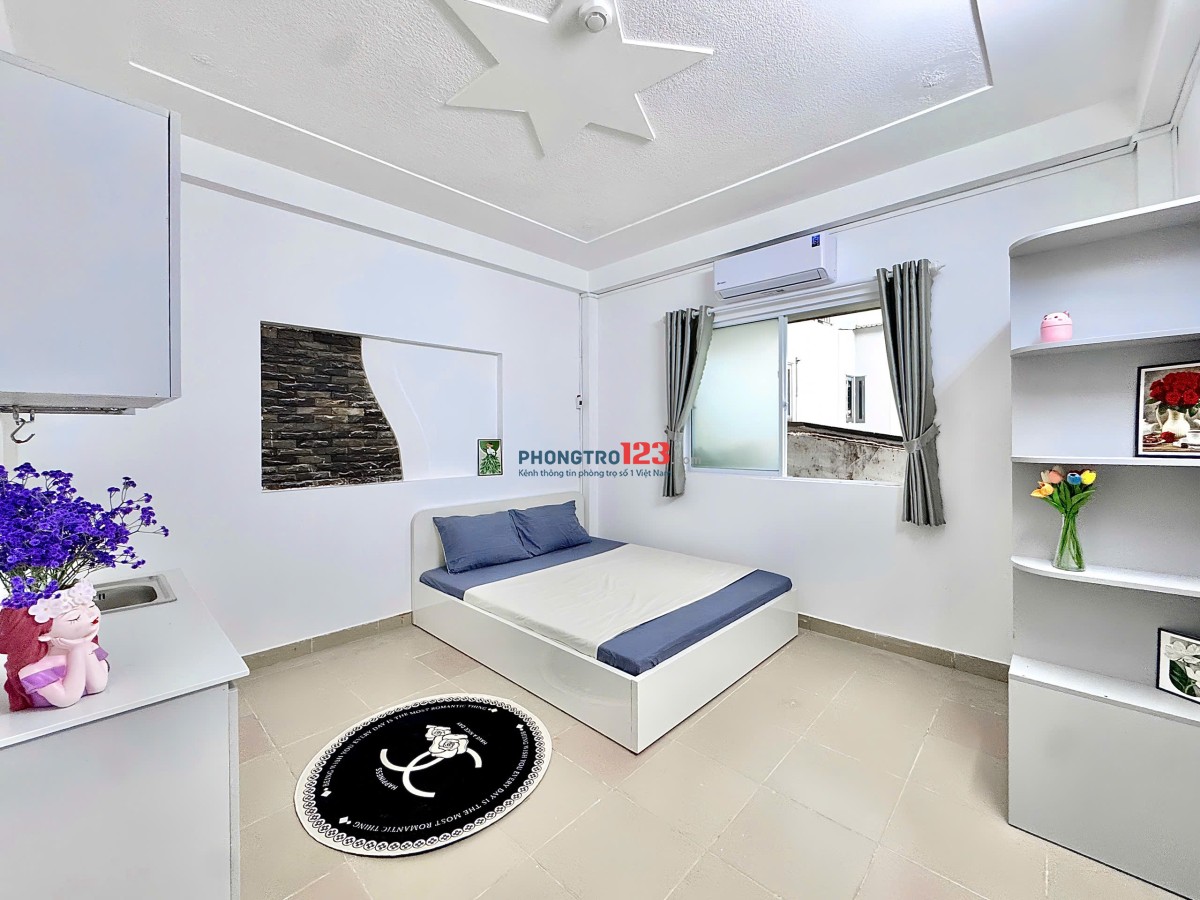  KHAI TRƯƠNG TÒA NHÀ VŨ TÙNG – P2, BÌNH THẠNH 13 PHÒNG MỚI 100% – dạng studio cửa sổ, giếng