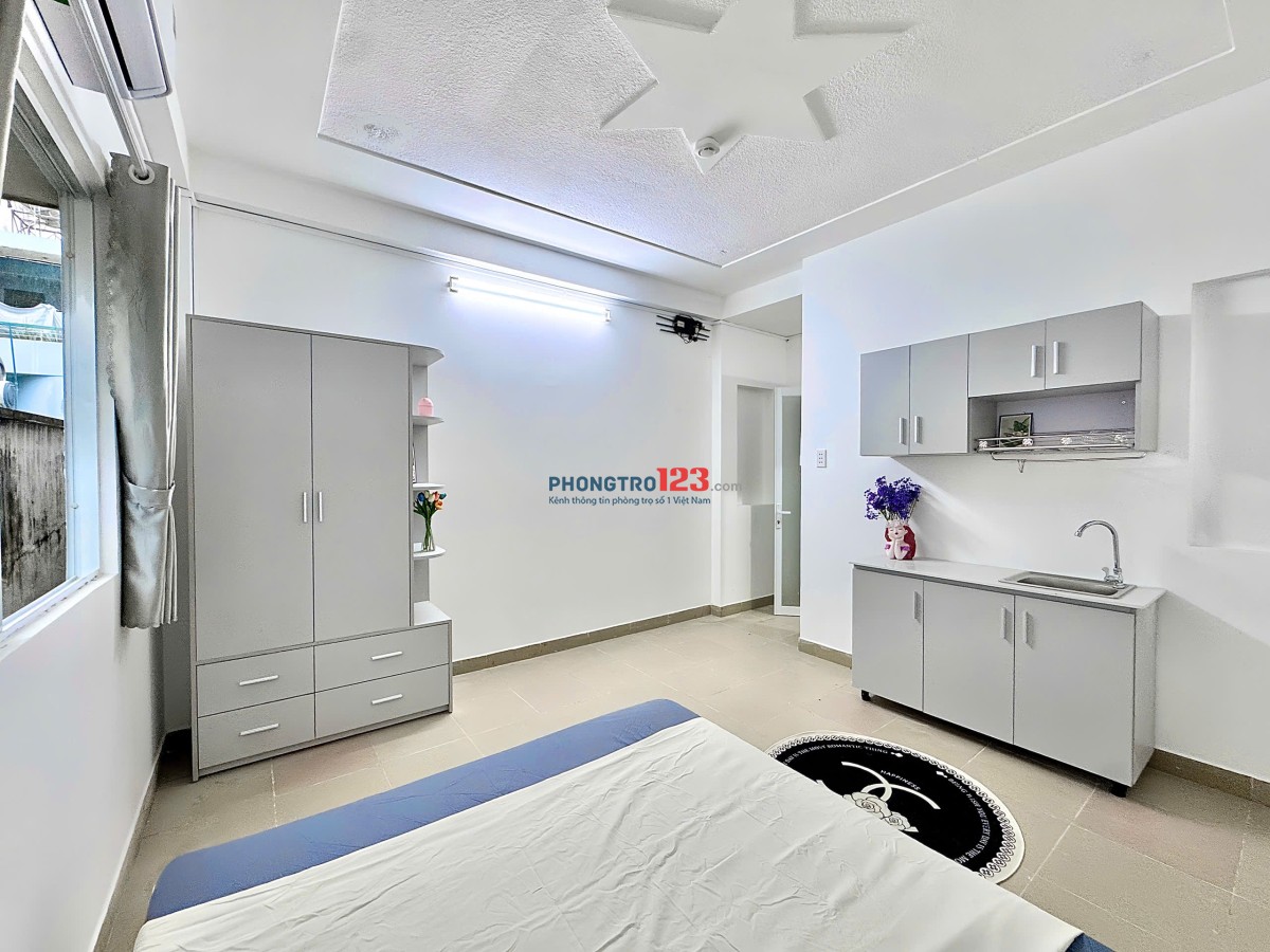  KHAI TRƯƠNG TÒA NHÀ VŨ TÙNG – P2, BÌNH THẠNH 13 PHÒNG MỚI 100% – dạng studio cửa sổ, giếng