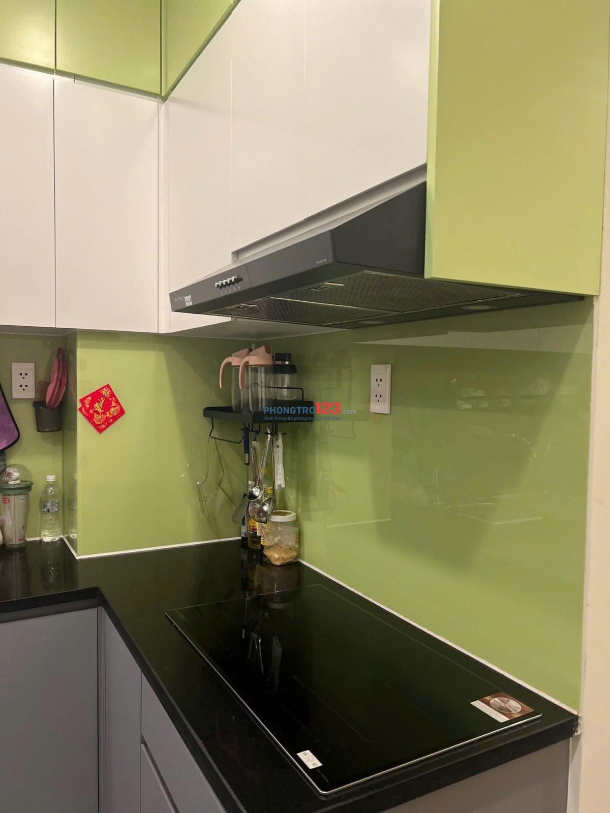 C/c Trường Trinh, P15, TB, 55m2, 1PN, 1Tolet, 6tr/tháng. Nội thất.